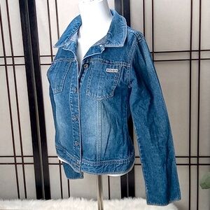 Cute Jean Jacket Sz S. ✔️A2